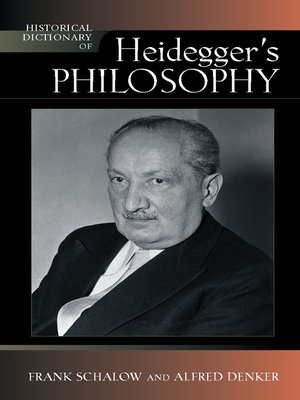 cover image of Historical Dictionary of Heidegger's Philosophy